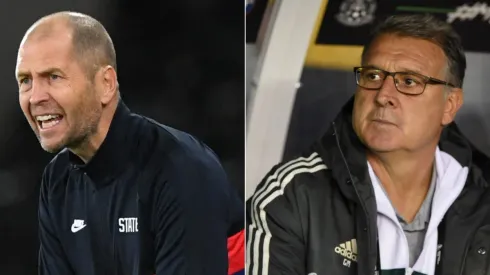 USMNT head coach Gregg Berhalter (left) and Mexico manager Gerardo Martino.