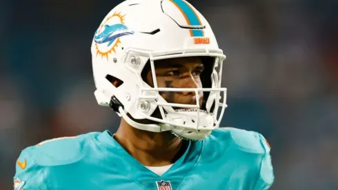 Tua Tagovailoa of the Miami Dolphins