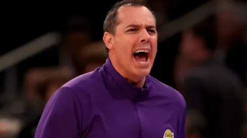 Los Angeles Lakers head coach Frank Vogel.