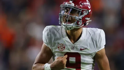Quarterback Bryce Young of Alabama Crimson Tide
