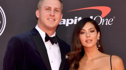 Jared Goff and Christen Harper attend The 2019 ESPYs