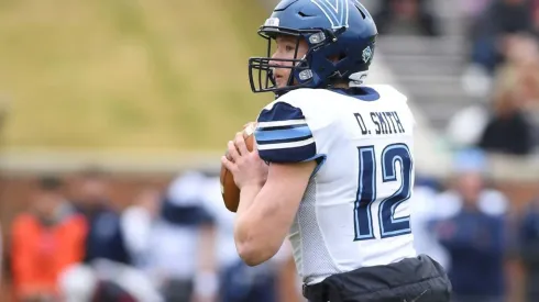 Quarterback Daniel Smith of Villanova Wildcats