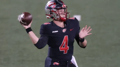 Quarterback Bailey Zappe of Western Kentucky Hilltoppers