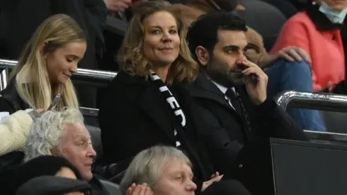 Newcastle owners during a Premier League game