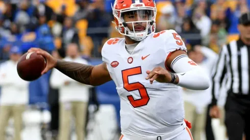 Quarterback DJ Uiagalelei of Clemson Tigers