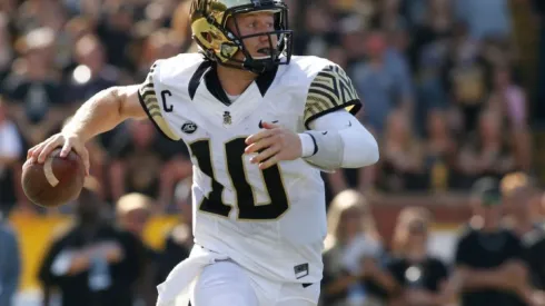 Quarterback John Wolford of Wake Forest