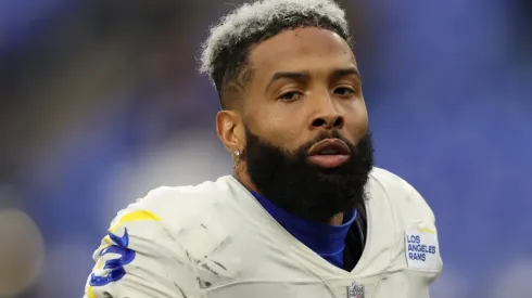 Wide receiver Odell Beckham Jr. of the Los Angeles Rams.
