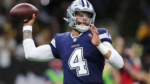 Quarterback Dak Prescott of Dallas Cowboys