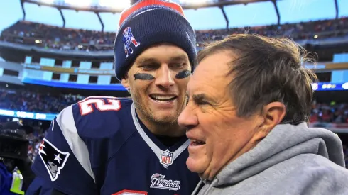 Tom Brady and Bill Belichick.
