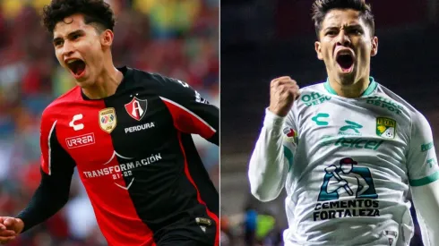 Angel Marquez of Atlas (left) and Víctor Dávila of Leon (right)