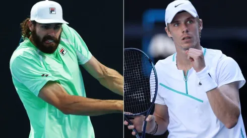 Reilly Opelka (left) and Denis Shapovalov