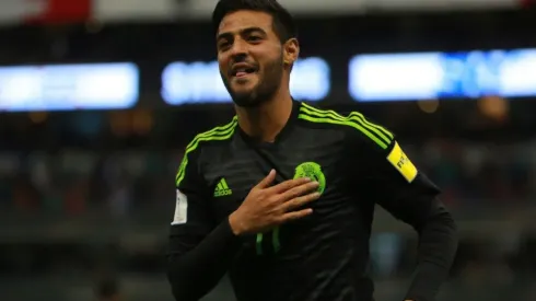 Carlos Vela of Mexico at the 2018 FIFA World Cup Qualifiers