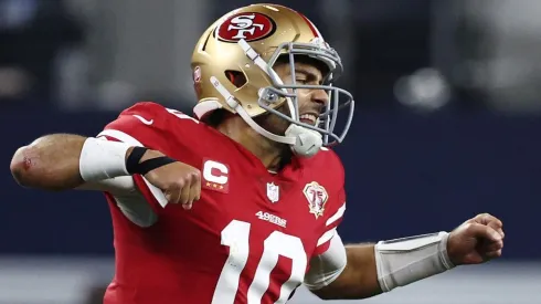 Quarterback Jimmy G of 49ers