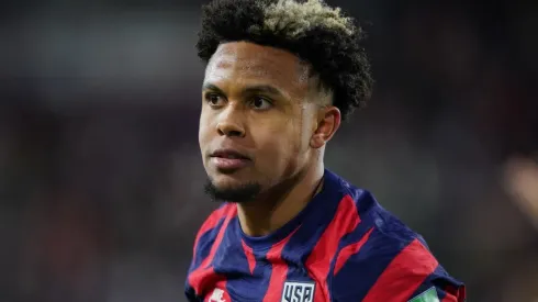 Weston McKennie put the USMNT in front against Honduras.