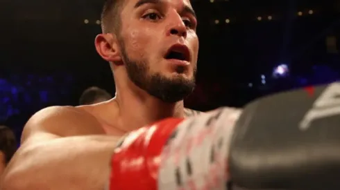 Undefeated Carlos Castro at his fight against Diuhl Olguin