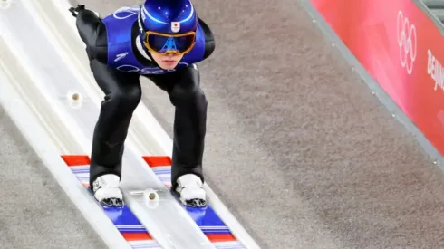 Ski Jumper Ryoyu Kobayashi of Japan at Beijing