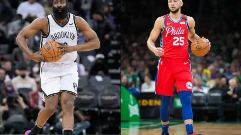 James Harden (left) & Ben Simmons