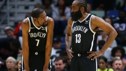 Kevin Durant and James Harden