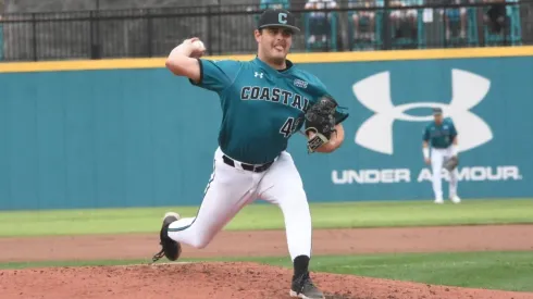 Matt Joyce of Coastal Carolina by Costal Carolina University Athletics