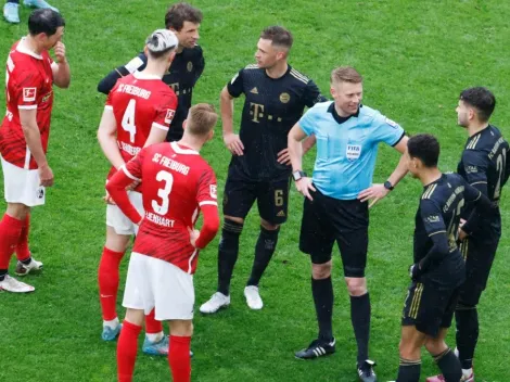 Crazy scenes: Bayern left playing with 12 players on field in Freiburg win