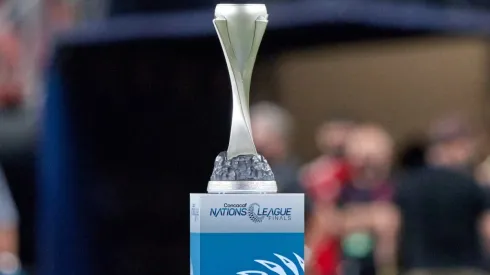 The Concacaf Nations League trophy in the tournament's first edition.