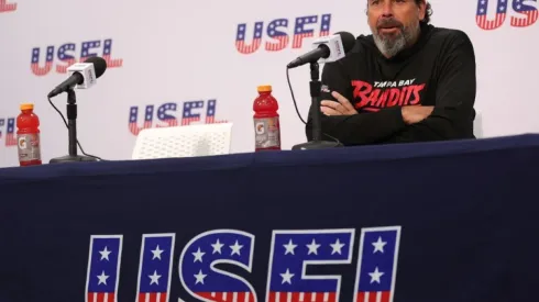 Head coach Todd Hailey of Tampa Bay Bandits