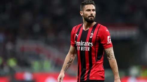 Olivier Giroud of AC Milan