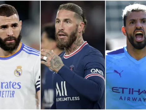 Real Madrid's Karim Benzema joins Sergio Ramos and Sergio Aguero in a very unfortunate list