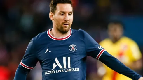 Lionel Messi of Paris Saint Germain