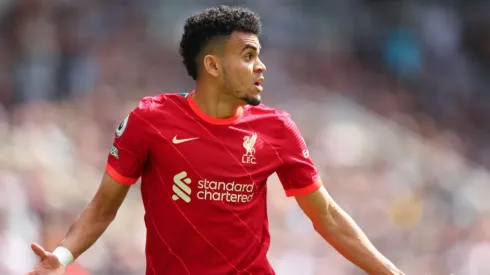 Luis Diaz of Liverpool during a Premier League match