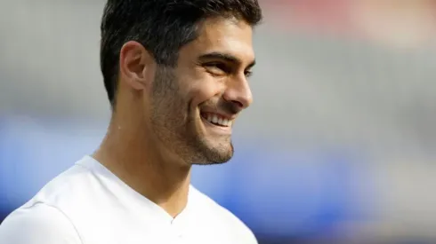 Jimmy G in 2022 with the 49ers