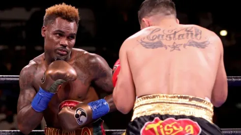 Jermell Charlo (L) and Brian Castano (R)