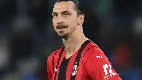 AC Milan striker Zlatan Ibrahimovic.