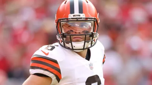 Baker Mayfield in action for the Browns.