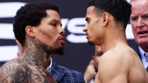Gervonta Davis and Rolando Romero face-off
