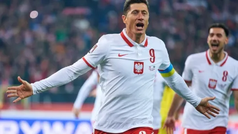 Robert Lewandowski of Poland