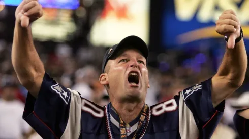 Angry Patriots fan in 2005
