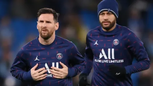 Lionel Messi (left) and Neymar.