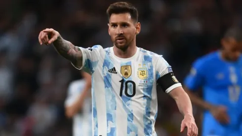 Lionel Messi of Argentina