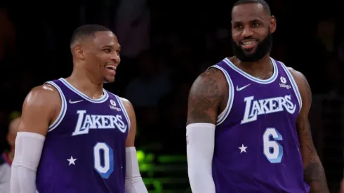 LeBron James and Russell Westbrook