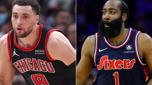 Zach LaVine and James Harden