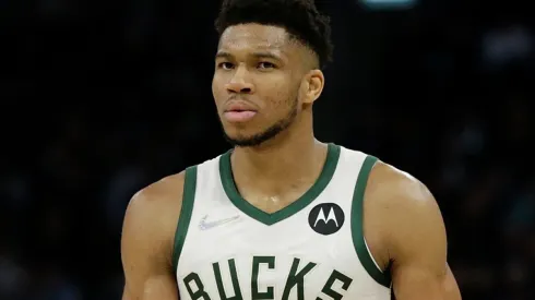 Giannis Antetokounmpo of the Milwaukee Bucks