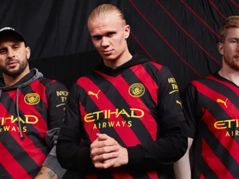 Premier League: Why are Manchester City wearing Milan-like red and black striped jersey?