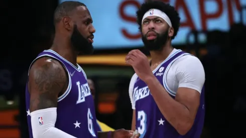 LeBron James and Anthony Davis