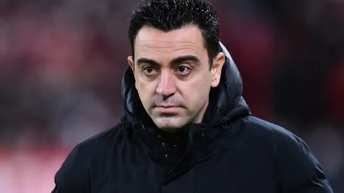 Manager Hernandez of Barcelona