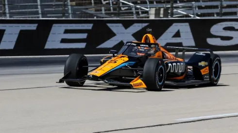 Pato O'Ward, winner of the Salute to Farmers 300