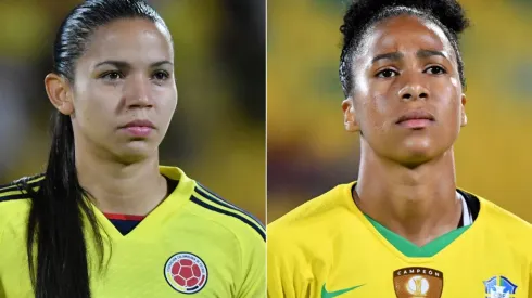 Lorena Bedoya of Colombia and Tainara of Brazil