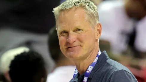 Head coach Steve Kerr of the Golden State Warriors
