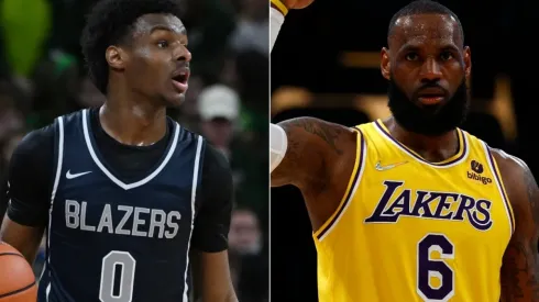 Bronny James, and LeBron James