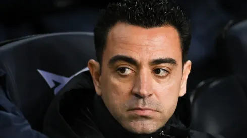 Manager Xavi Hernandez of Barcelona